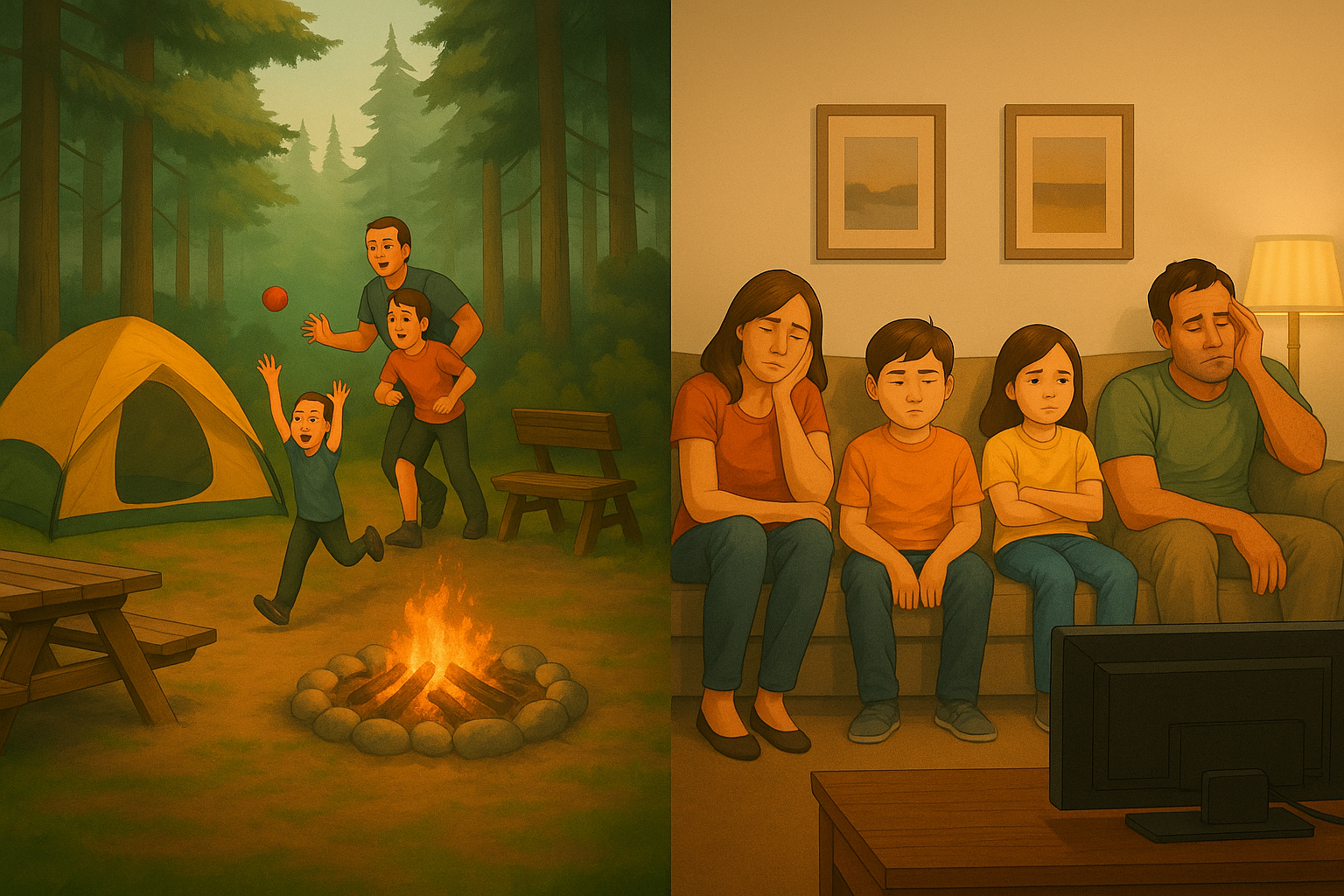 Why You’ll Feel Better After One Weekend Camping While Everyone Else Stays Stressed at Home